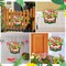 Hello Summer Watermelon Sign Wooden Watermelon Gnome Welcome Hanging Sign with Ropes Rustic Summer Front Door Hanger Ornament for Farmhouse Home Indoor Outdoor Door Porch Wall Decor